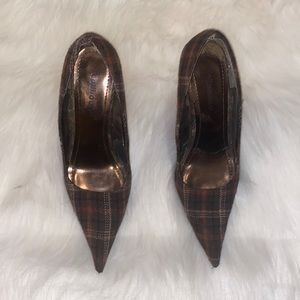 Dollhouse 7 1/2 plaid flats